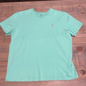 Polo Ralph Lauren size Large mint green T-shirt